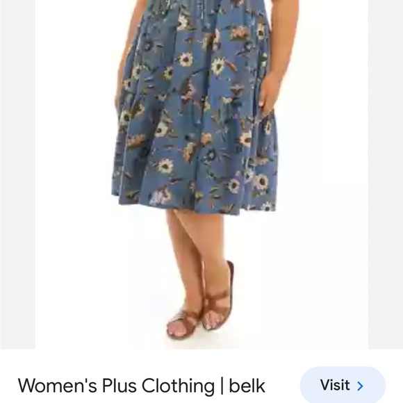 Wonderly peasant Midi dress. New without tags - Picture 2 of 3